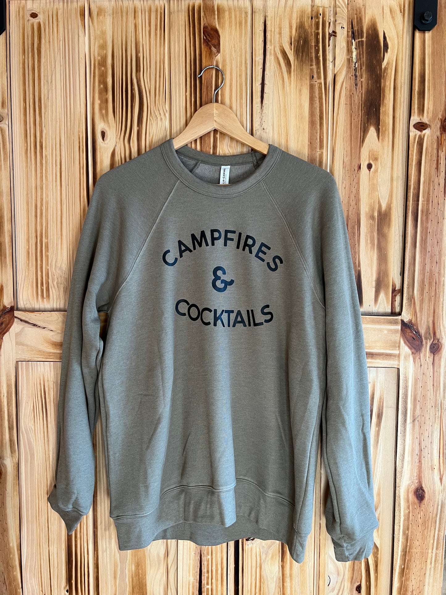 Campfire and Cocktails Crew Sweatshirt